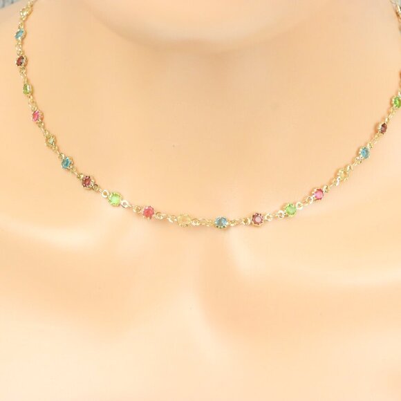 "Minimalist Necklace Chain, Elegant Jewelry for Women & Girls | MLCRC1678 - Picture 6 of 10